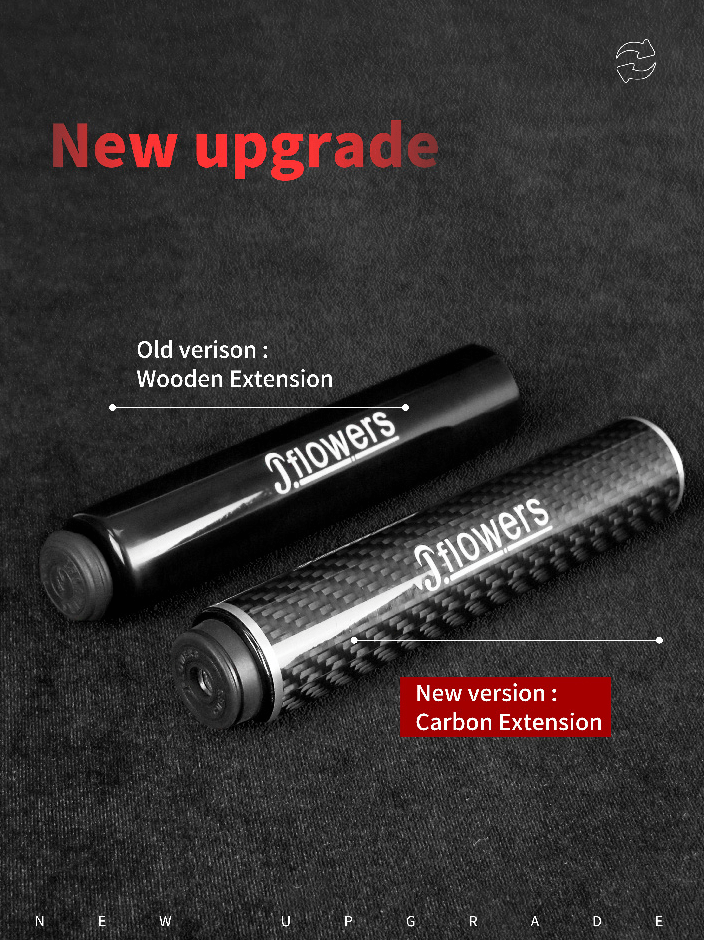 JFlowers JF60 - 07 Pool Cue - JFlowers Cues Singapore - Singapore