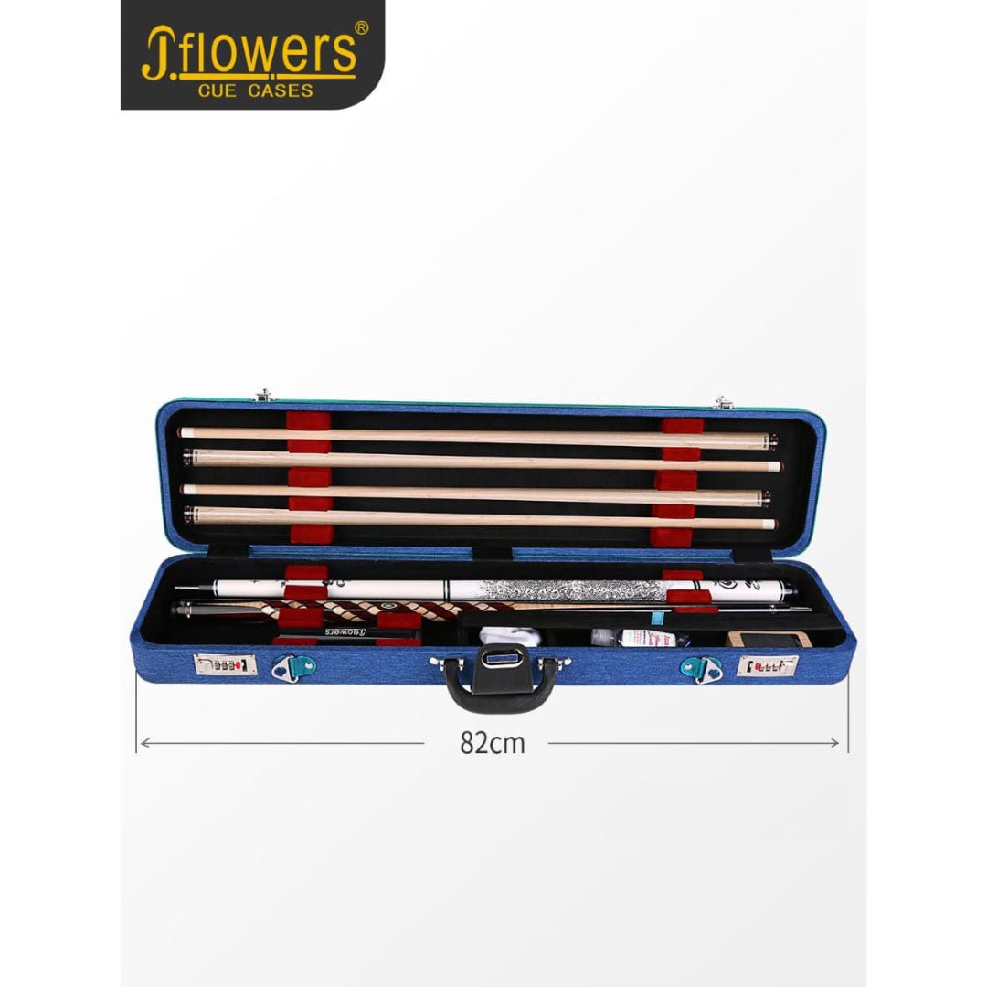 Jflowers Vault 2x4 Cue Case with Lock - JFlowers Cues Singapore Official Store - Singapore