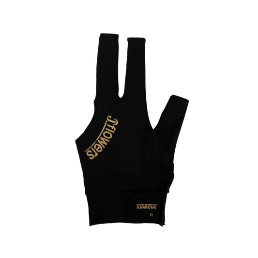 JFlowers Billiard Gloves Black Left Hand - JFlowers Cues Singapore Official Store - Singapore
