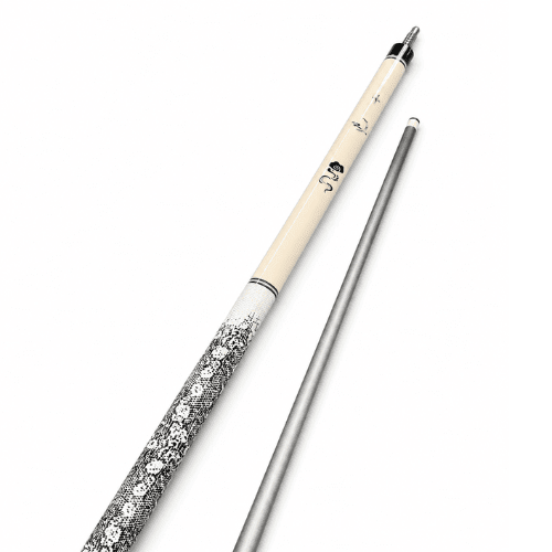 Jflowers JF20-15 Pool Cue (White) - JFlowers Cues Singapore Official Store - Singapore