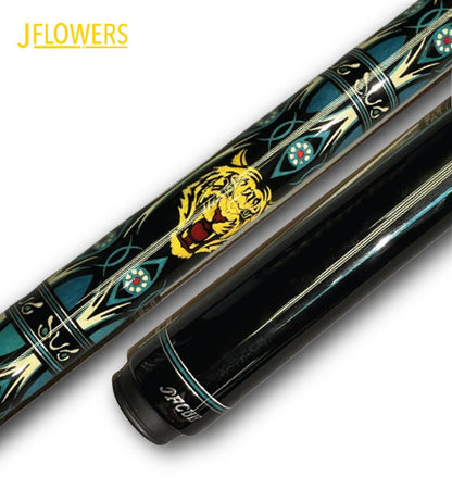 JFlowers JF60 - 06 Pool Cue (King Tiger) - JFlowers Cues Singapore Official Store - Singapore