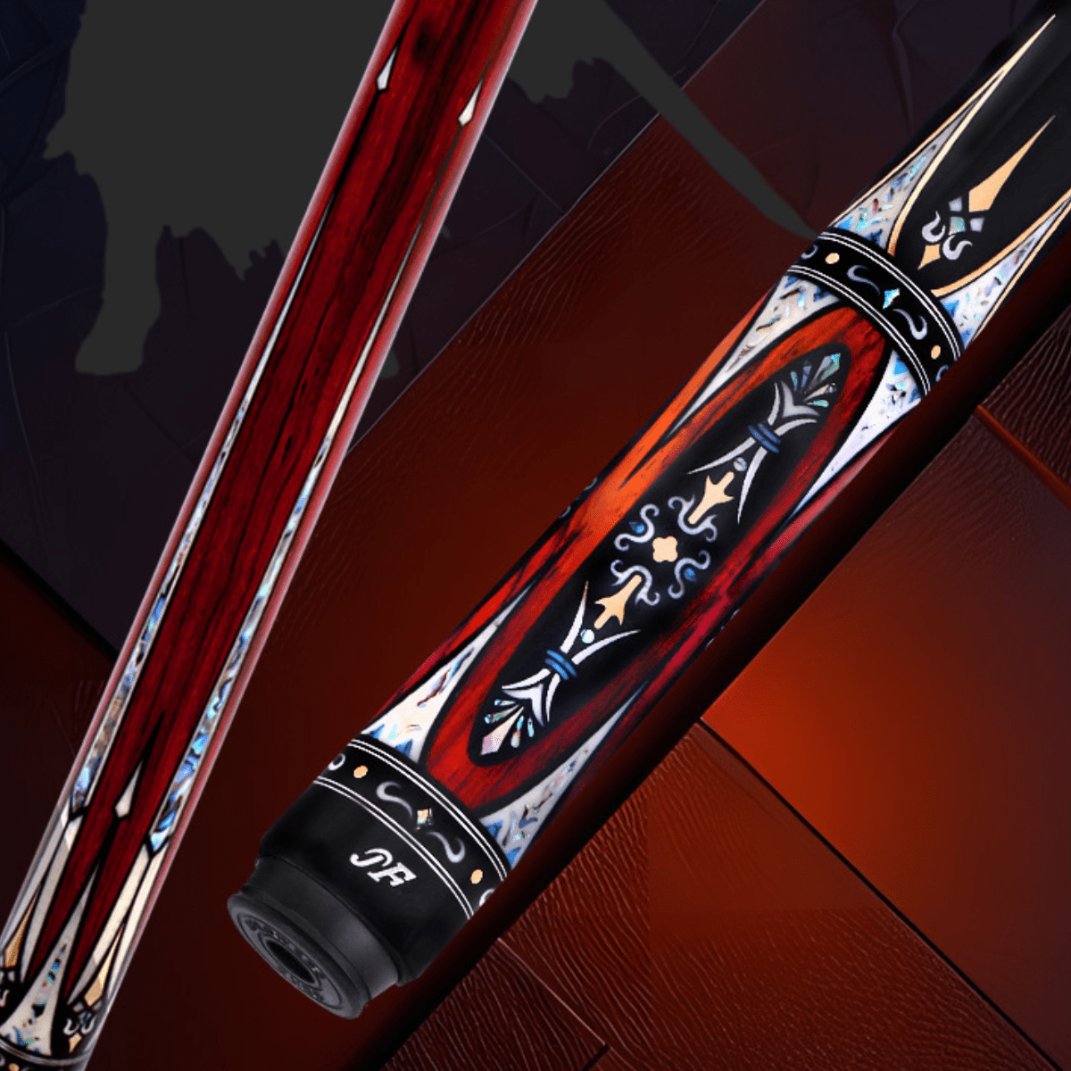 JFlowers JF90 - 17 Pool Cue - JFlowers Cues Singapore - Singapore