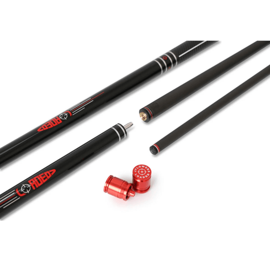 Jflowers LOADED Break Cue (No wrap) - JFlowers Cues Singapore Official Store - Singapore