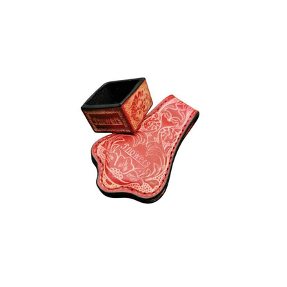 Jflowers Premium Leather Magnetic Chalk Holder - JFlowers Cues Singapore Official Store - Singapore